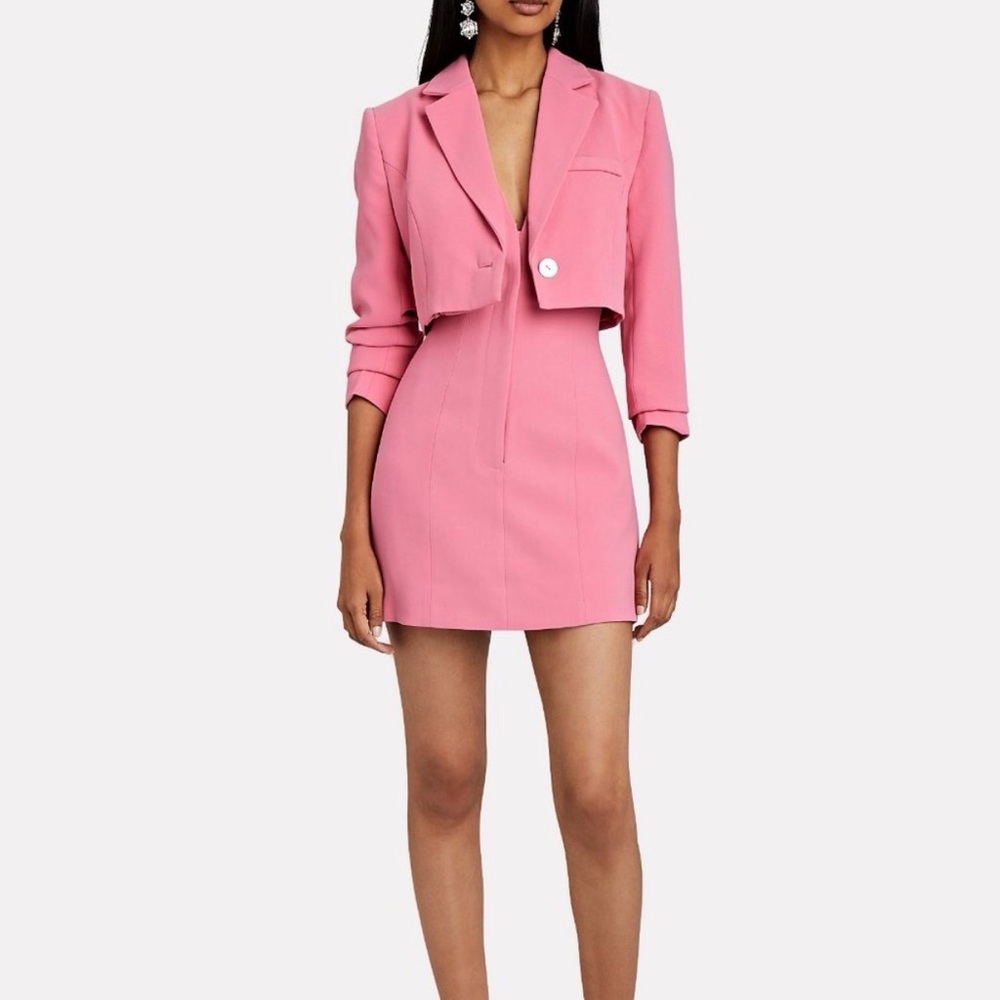 C/MEO Collective Hereafter Pink Blazer Dress Combo Outfit XXS